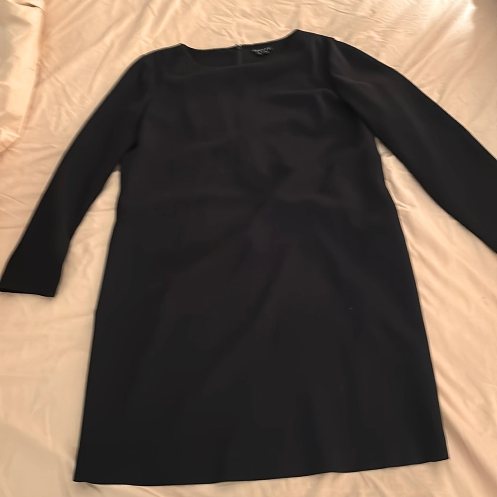Black Theory Long Sleeved Basic Straight Dress Size 8